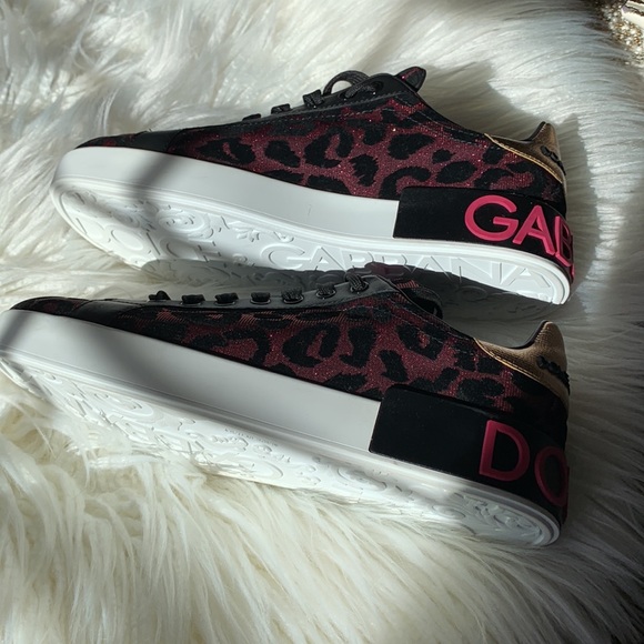 🌻DOLCE & GABBANA LEOPARD SNEAKERS🌻 - Picture 6 of 12